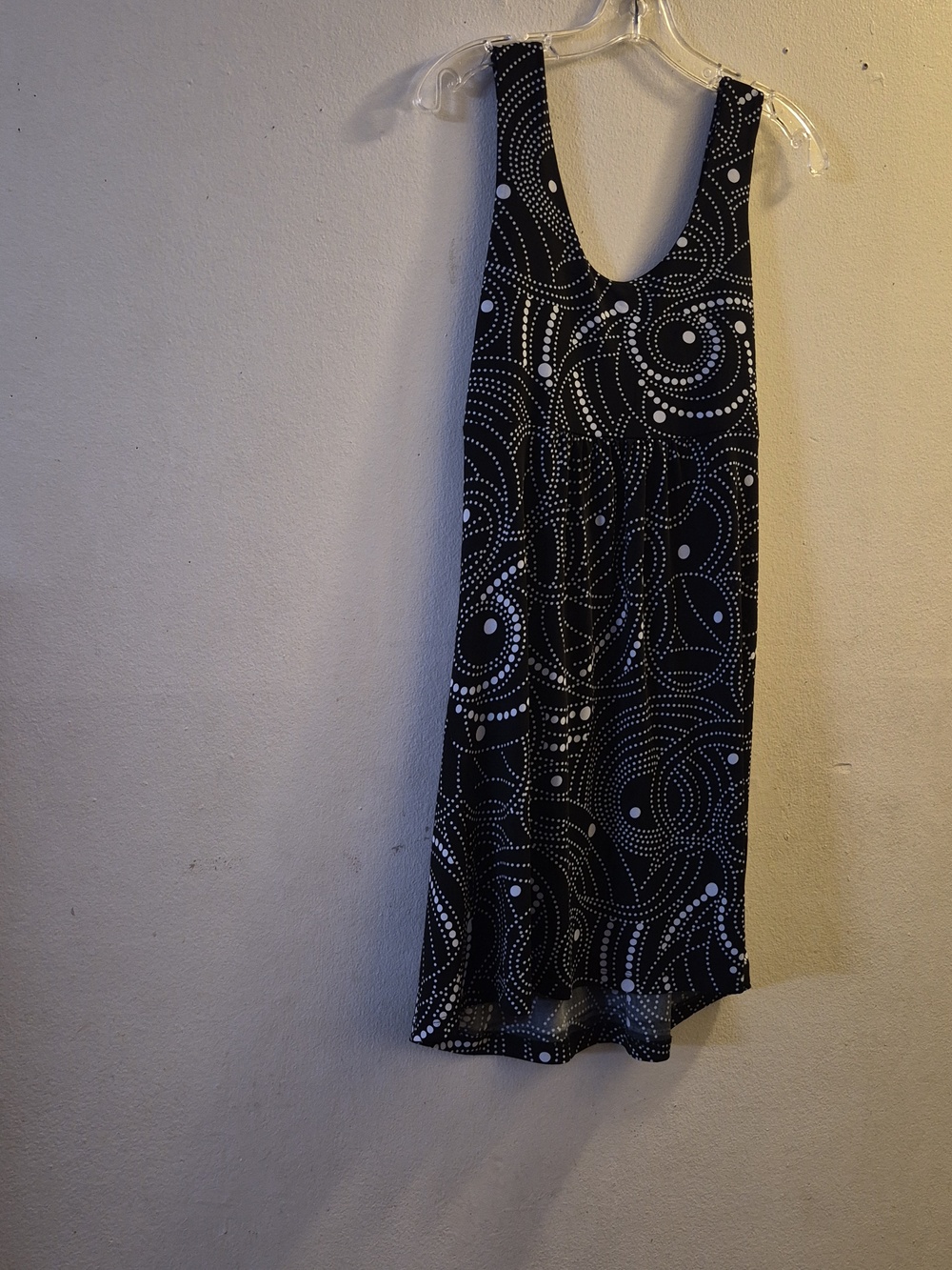 Porto Cruz Black & White Printed Mini Tank Dress - Picture 4 of 5